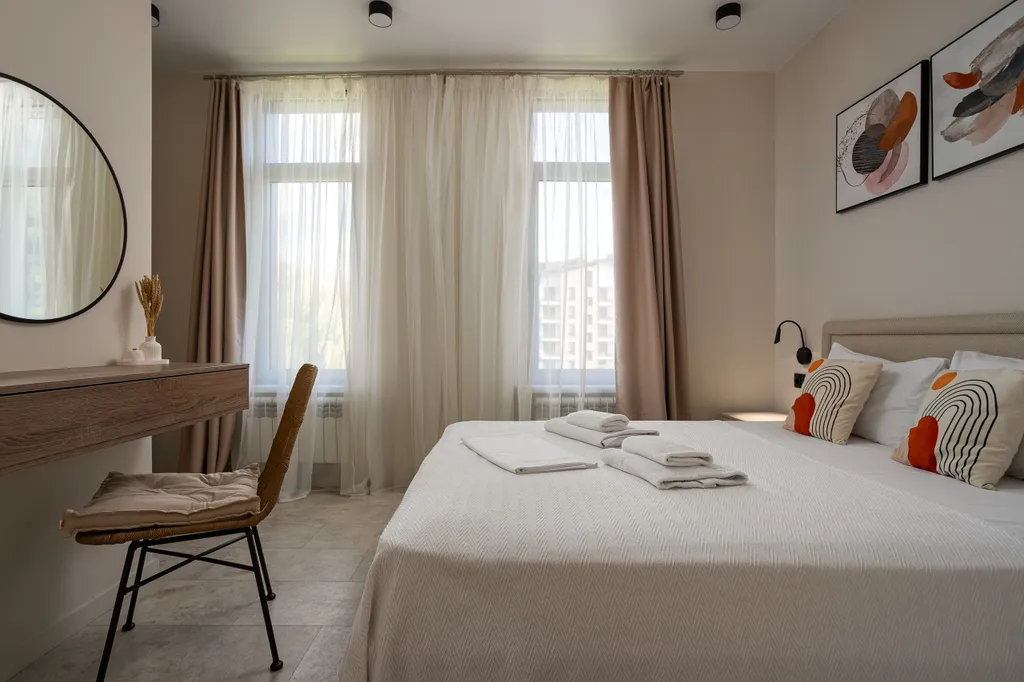 1-комнатная квартира с видом на горы