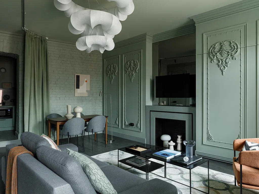 Апартамент с 1 спальней и балконом на Невском проспекте