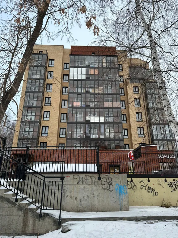 Квартира Квартира Уютная студия в клубном доме Калининского района с 2мя диванами — Новосибирск