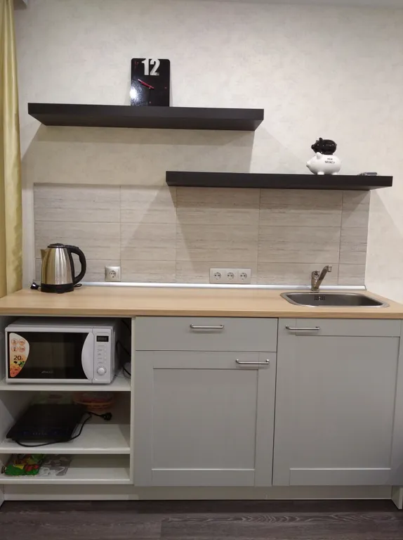 Квартира Просторная студия рядом с Горным Воздухом — аренда посуточно в Южно-Сахалинск