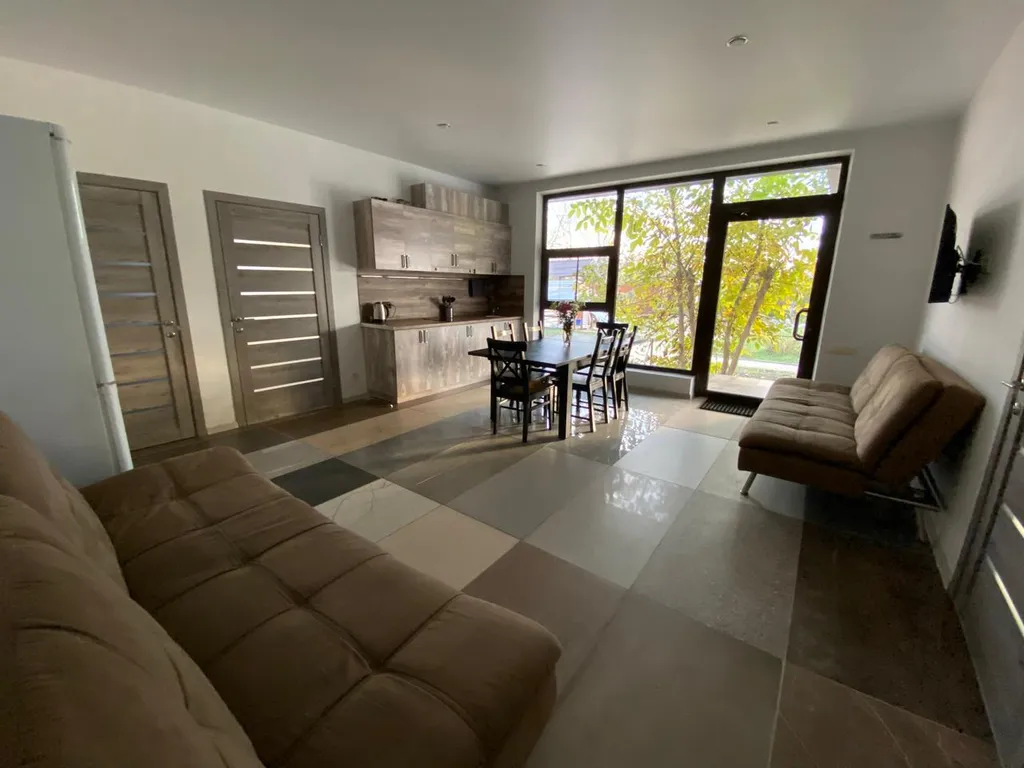 Коттедж Коттедж на берегу реки Кубань с баней, бассейном, банным чаном — Елизаветинская