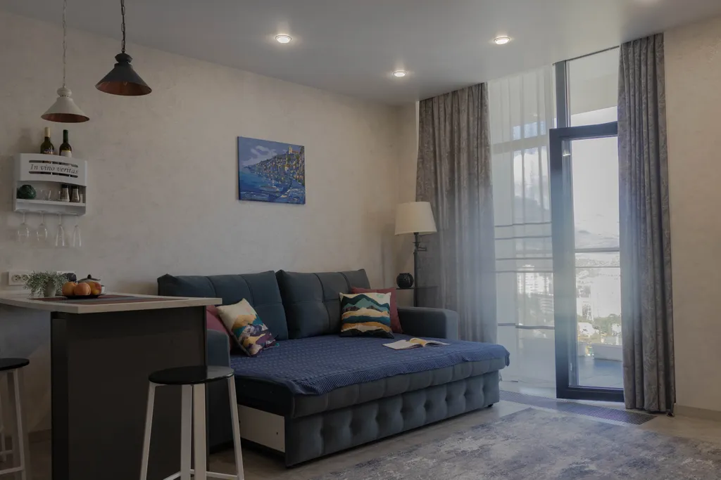 Апартамент с видом на горы и море в ЖК Крымская резиденция