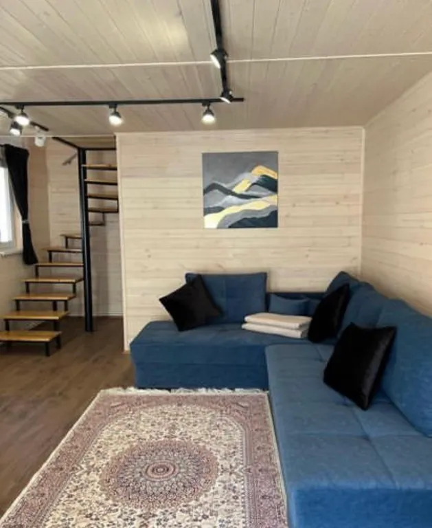 Дом в лесу с видом на горы Барнхаус Барс