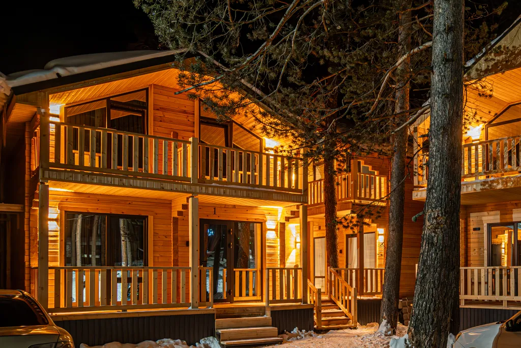 Коттедж для большой компании — аренда посуточно в Терскол