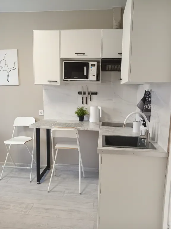 Свежие апартаменты-студия