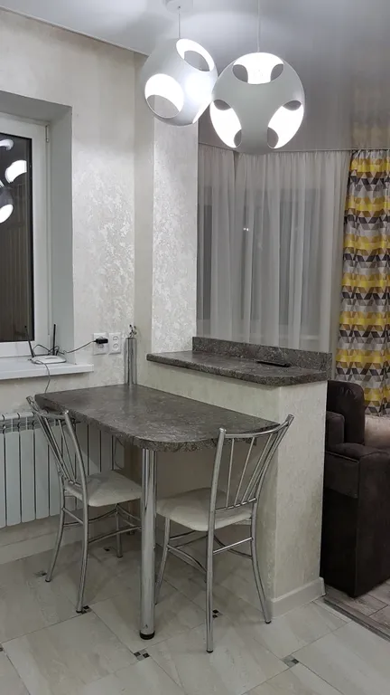 Уютная квартира студия с видом на Волгу