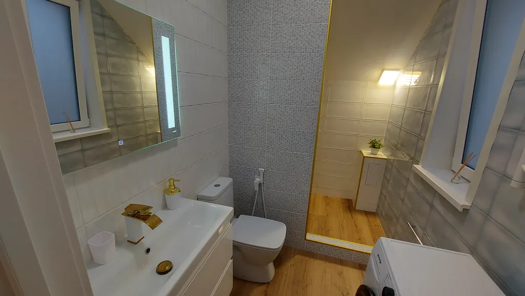 Коттедж ЭКО-Дом с тёплым бассейном и баней в Красном Кургане — Красный Курган