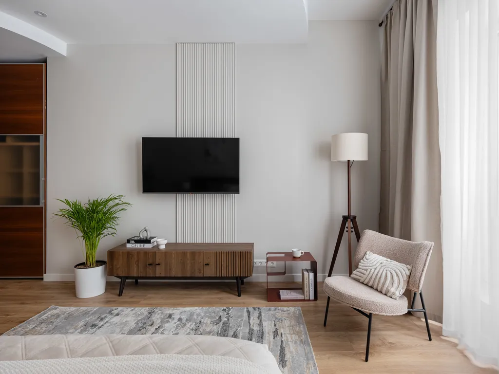 Стильная квартира на арбате с верандой