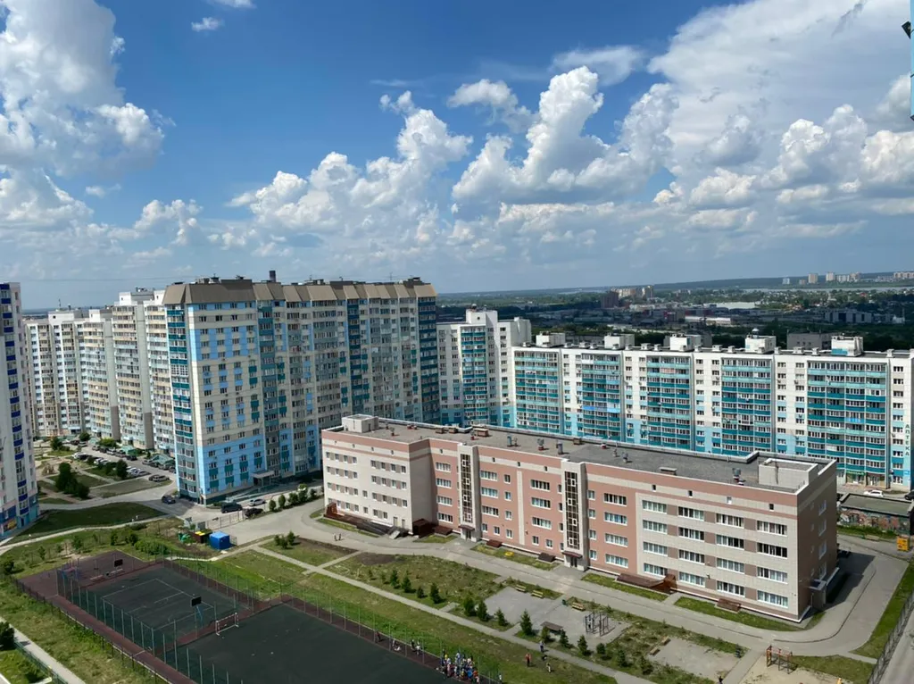 Квартира Квартира 2-комнатная студия 16этаж, Диван, 2 кровати, до 5 гостей — Новосибирск