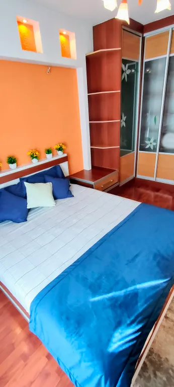 Трёхкомнатная в центре, 4 раздельных спальных места