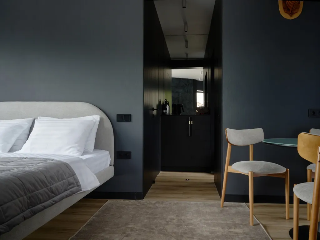 Апартаменты с панорамными окнами с видом на реку Вуокса