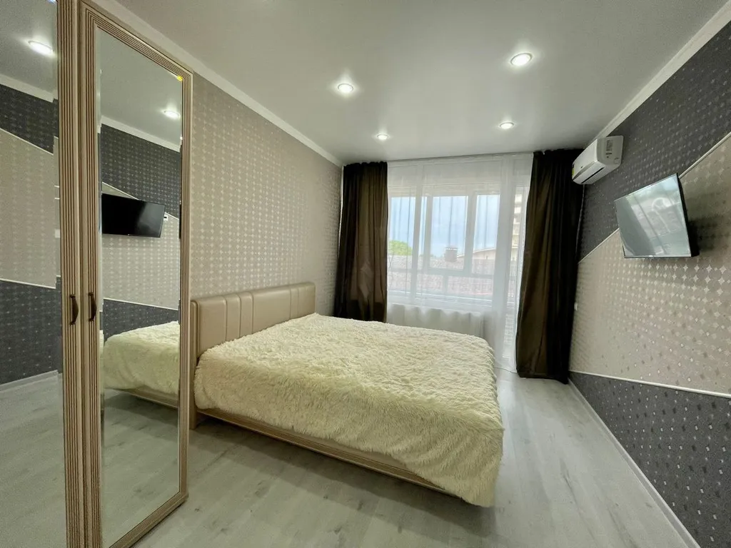 Квартира Уютная однокомнатная квартира в 5 минутах от песчаного пляжа — Анапа