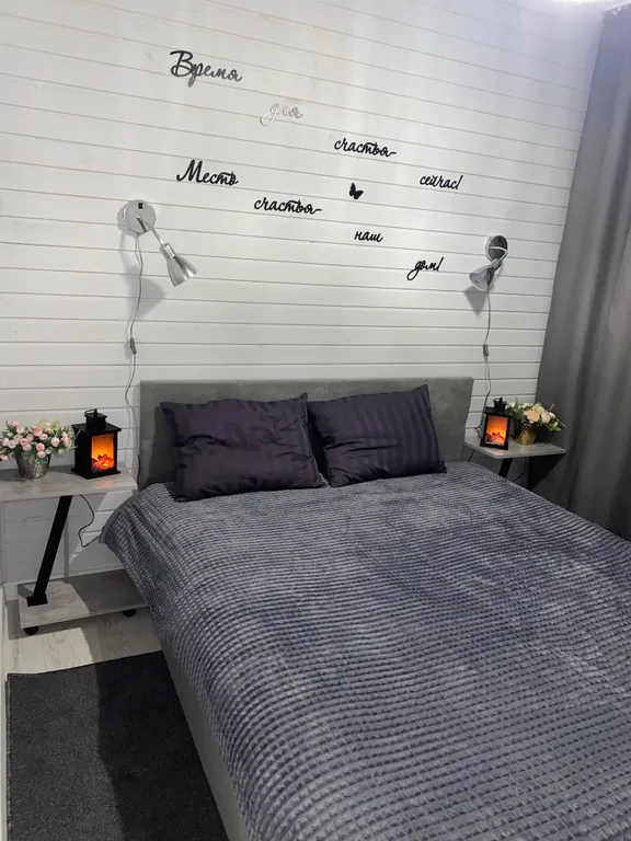 Дом 60m2 — чан, кухня, панорамные окна