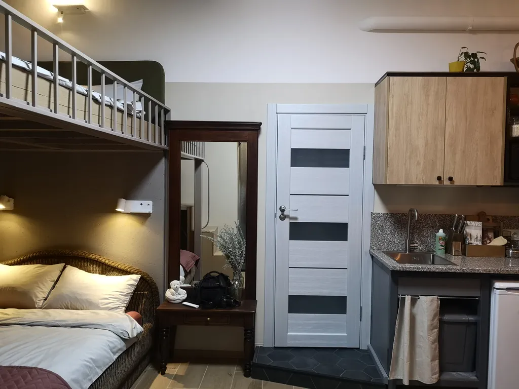 Уютные и тёплые апартаменты-студия