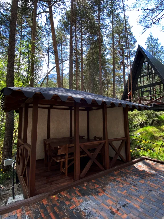 Shale A-travel 2A-frame домик с джакузи на 4 человек