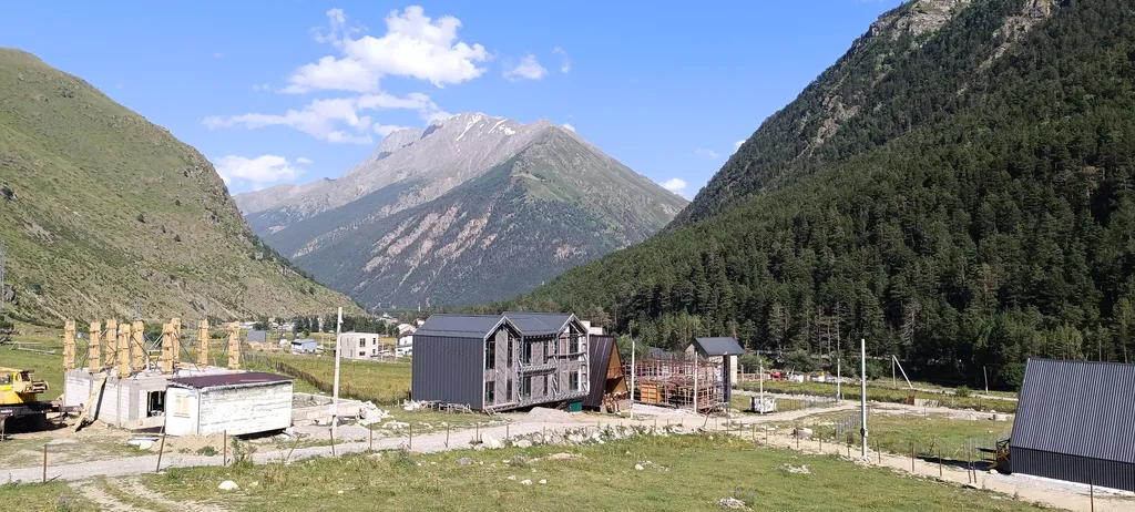 Новый домик с шикарным видом в Тегенекли