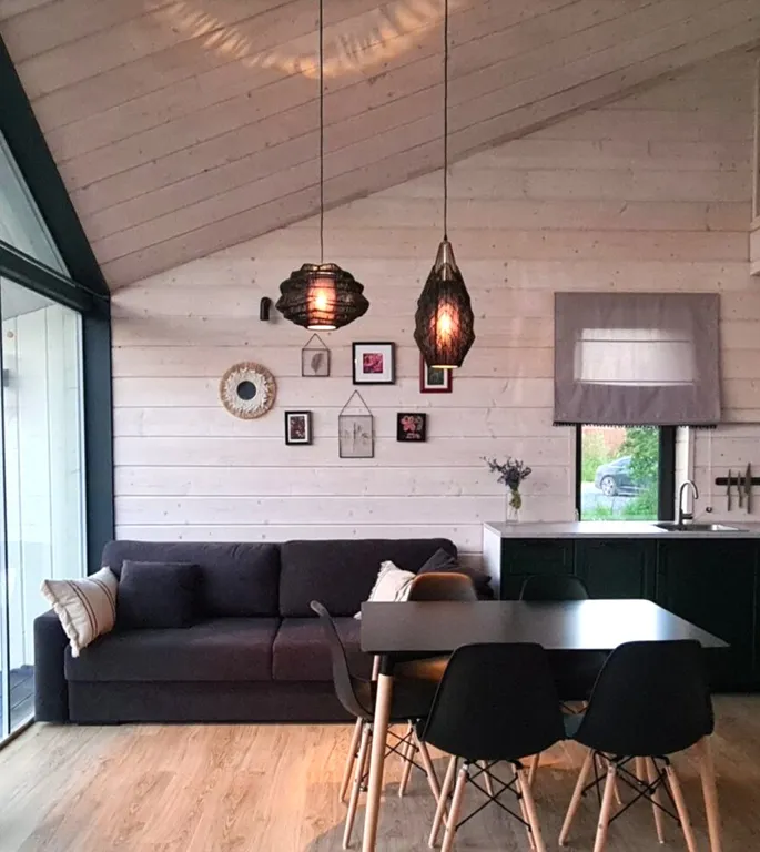 Лодж Ukko 75 кв.м на берегу Онежского озера