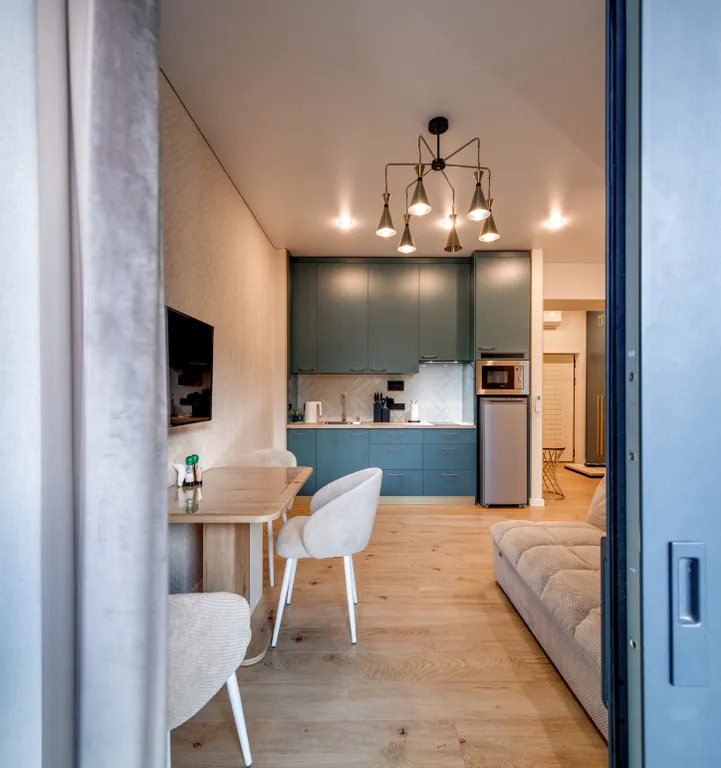 Квартира с дизайнерским ремонтом