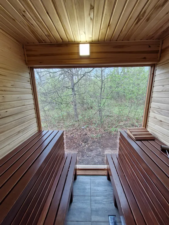 Абсолютнo новый уютный дoм в лесу с чаном на террасе