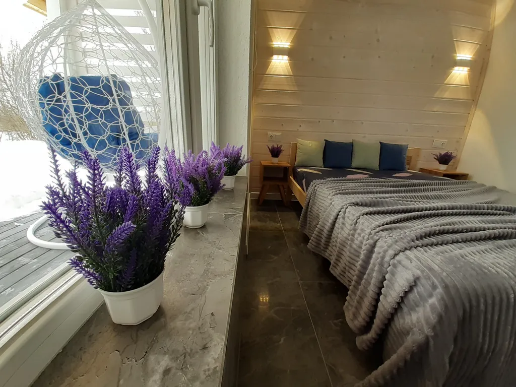 Дом с сауной и террасой