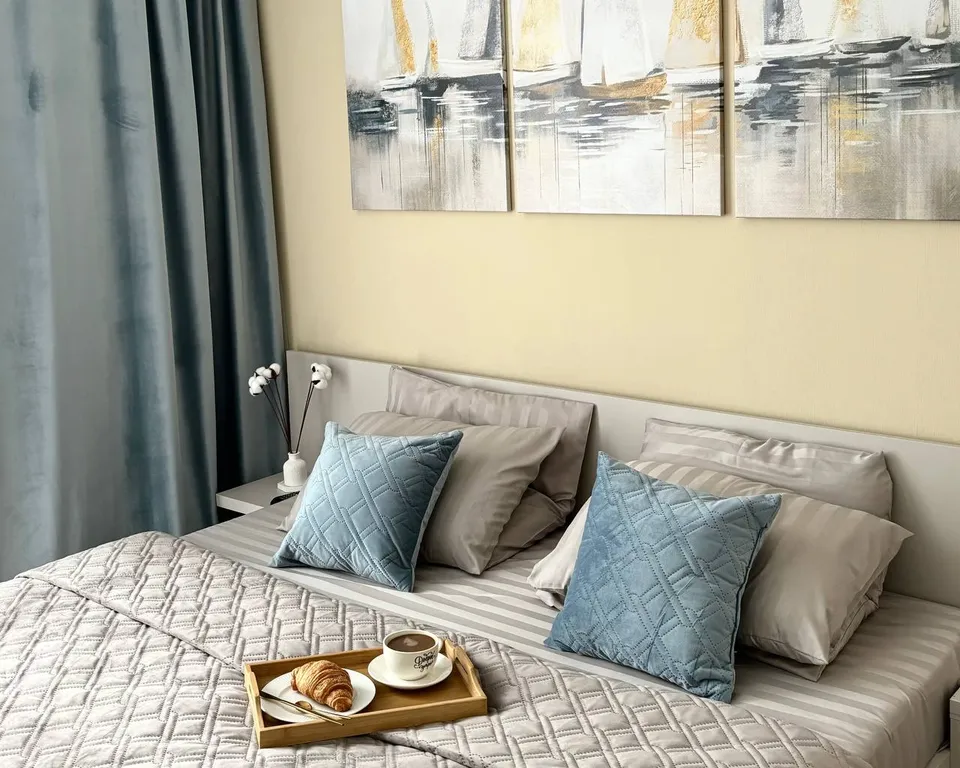 Уютная квартира с отдельной спальней на западном пляже Зеленоградска