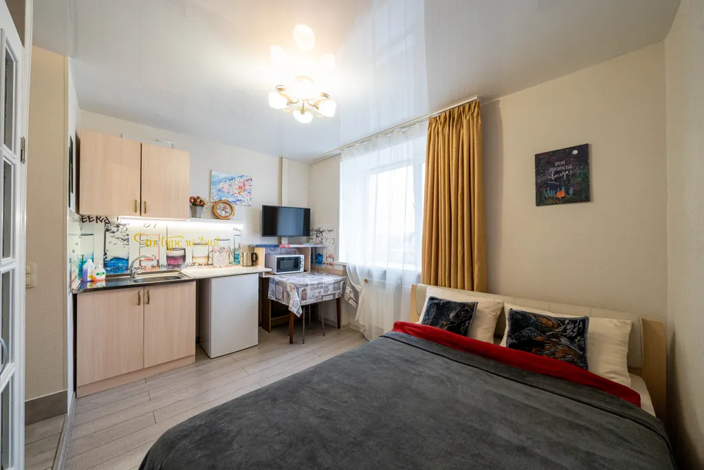 Уютная студия рядом с ж/д вокзалом