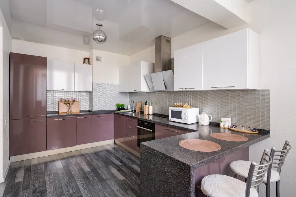 Однокомнатная квартира с камином