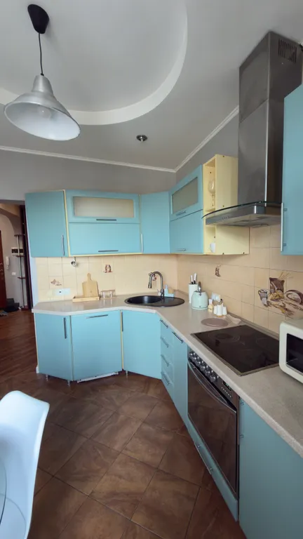 Уютная квартира на 10 этаже с красивым видом на город