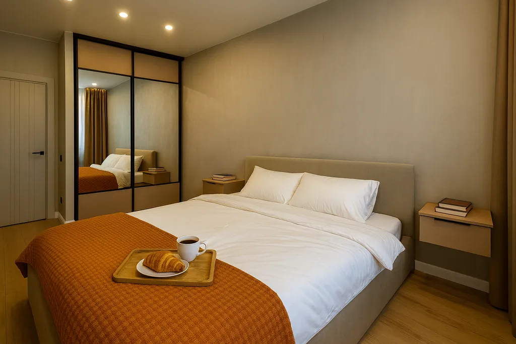 Современная квартира в тихом районе, спокойный отдых — аренда посуточно в Рязань