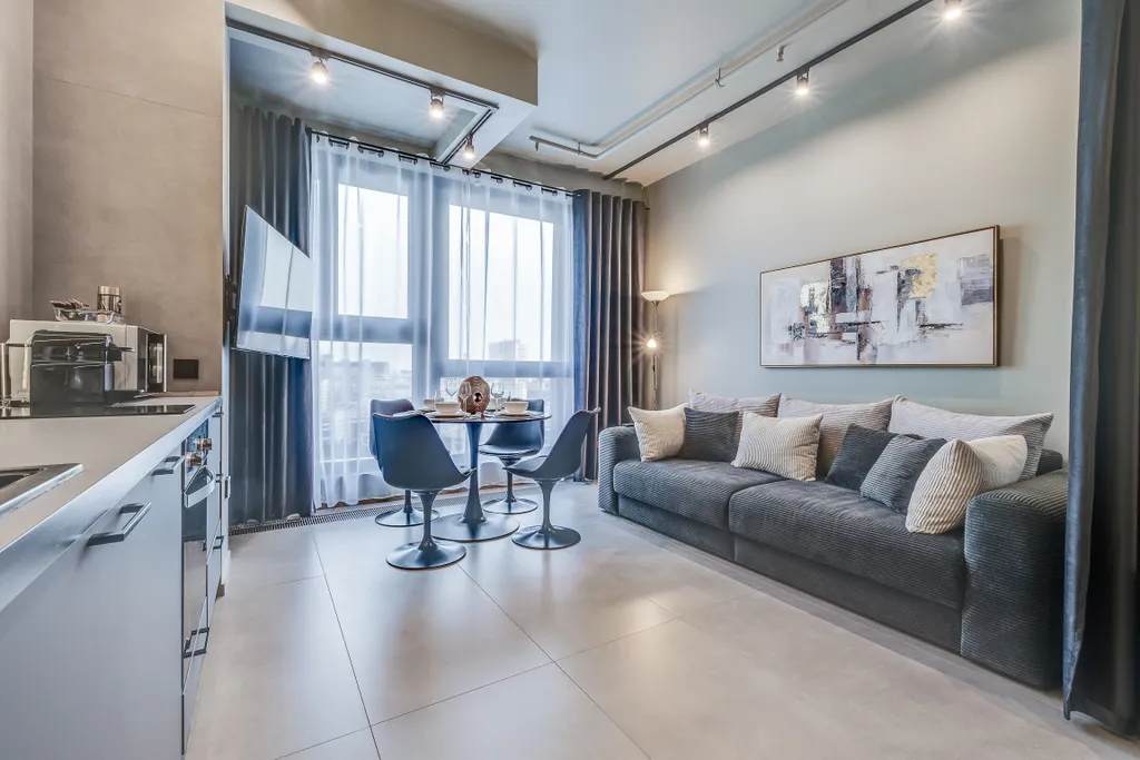 Квартира Квартира Business apartments на 15 этаже с видом на парк — Москва