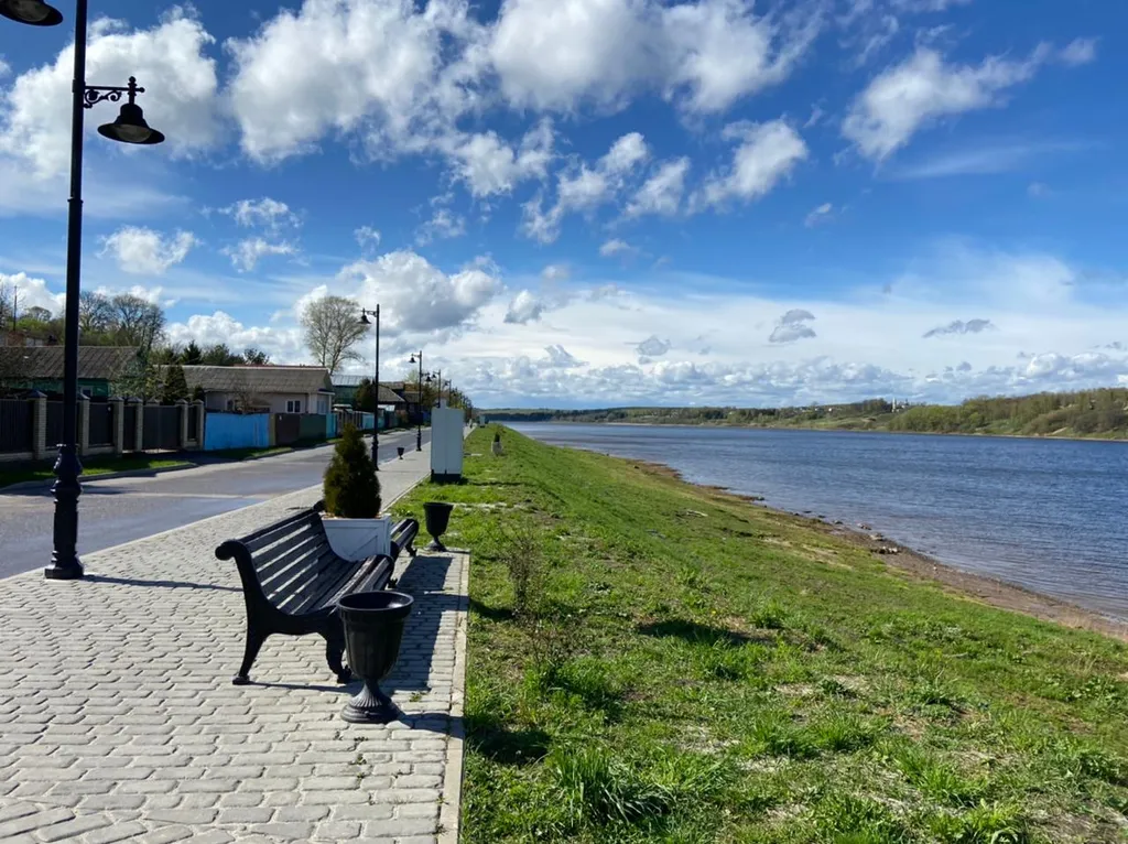 Очаровательный коттедж с видом на Волгу