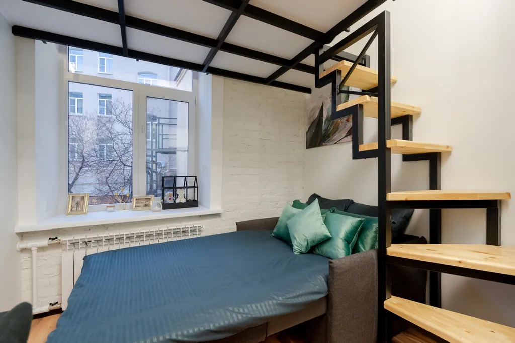 Квартира Квартира Новая студия в 5 минутах пешком от станции метро Площадь Восстания — Санкт-Петербург