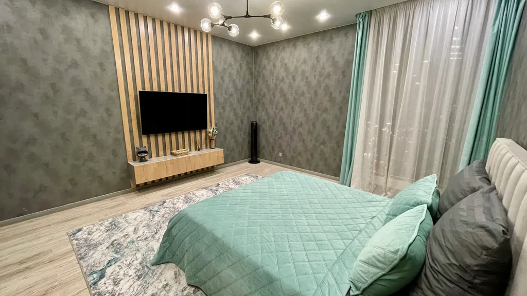 Уютная квартира в жк fiftyfifty с шикарным панорамным видом