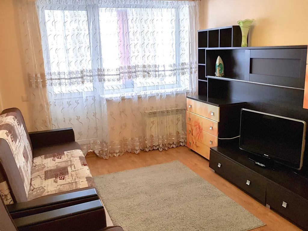 Уютная и солнечная однокомнатная квартира с красивым видом из окна