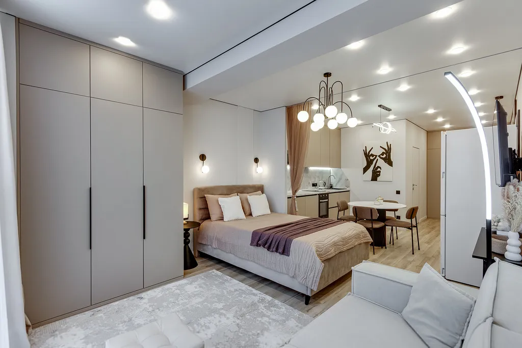 Квартира Красивая студия рядом с ЖД Институтом — аренда посуточно в Хабаровск