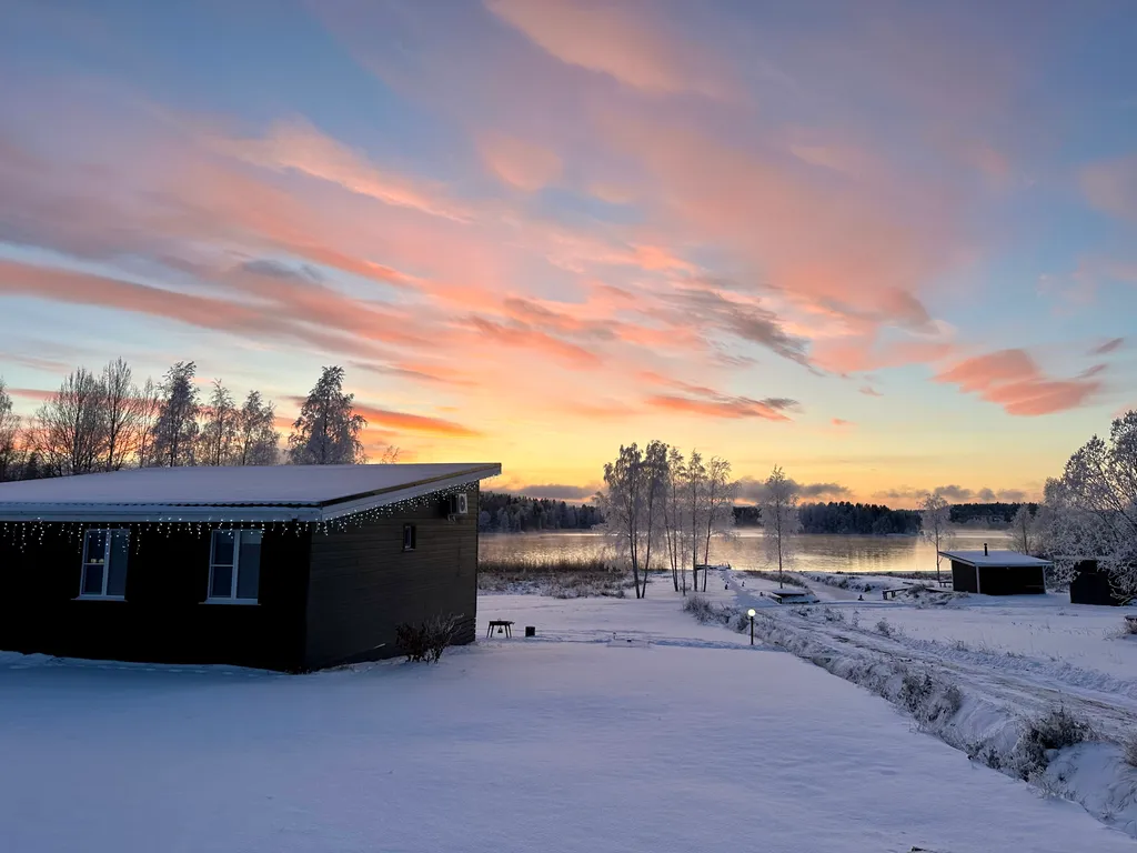Дом # 1 в карелии с видом на Ладогу