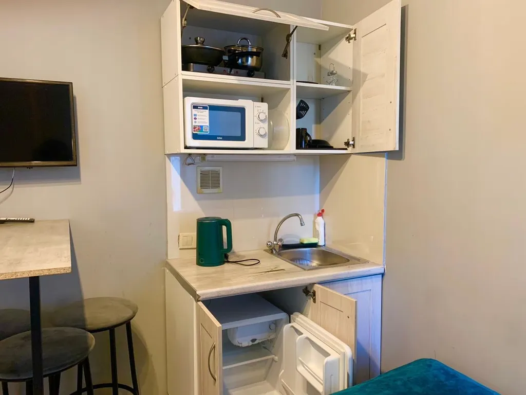 Квартира Квартира Уютная студия в сердце города для четверых — Санкт-Петербург