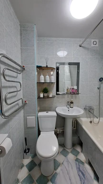 Однушка на Ленина с панорамным балконом