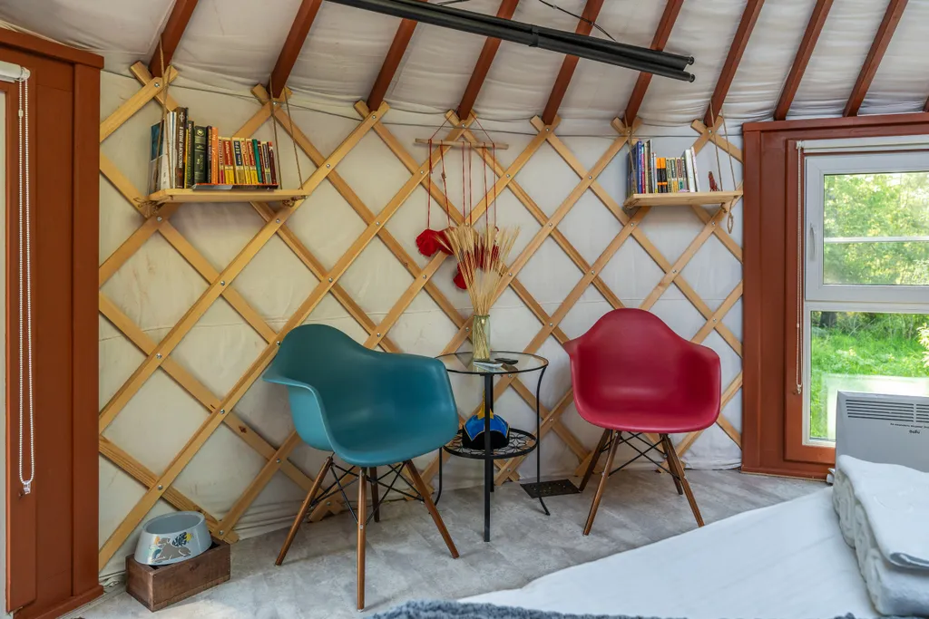 Коттедж Необычный дом Юрта в современном стиле — Можайск