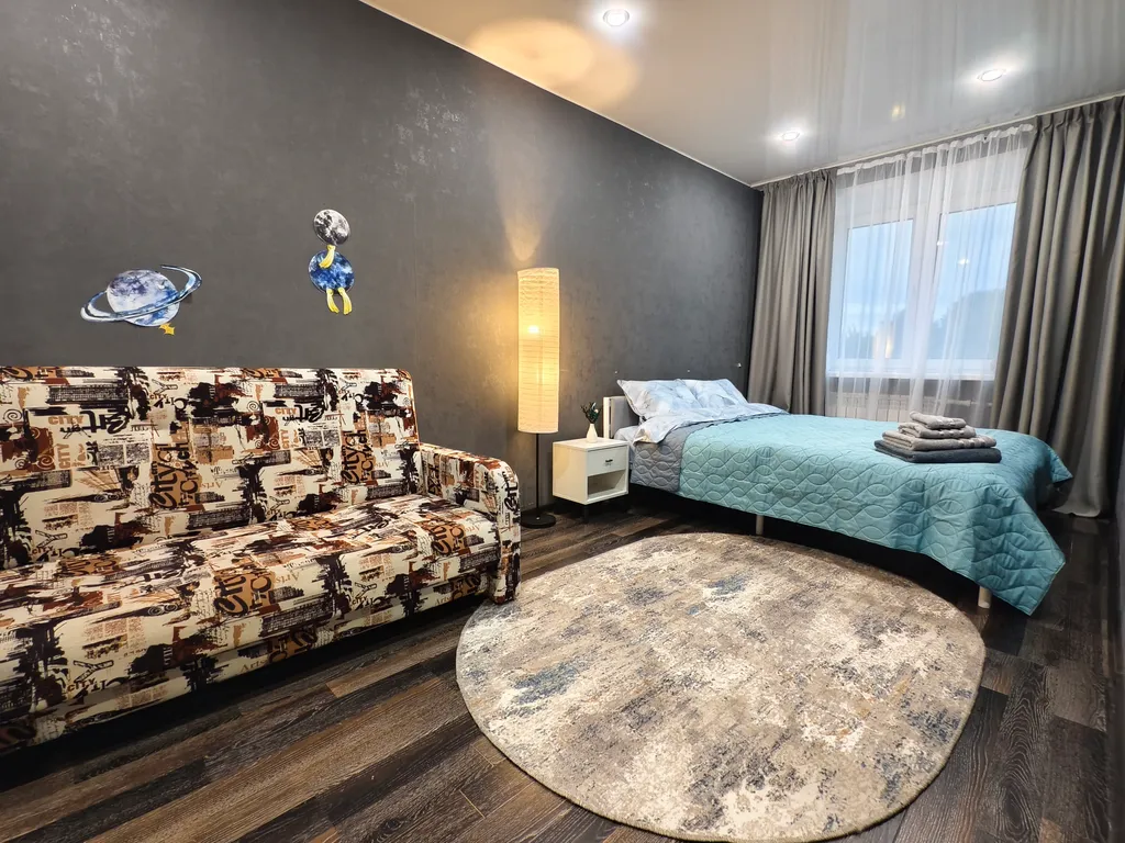 Стильная уютная трёхкомнатная квартира в самом центре