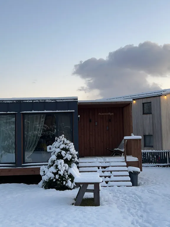 Коттедж Дом с панорамными окнами — Ломоносов