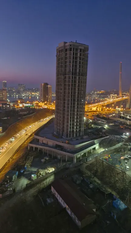 Квартира Уютная квартира с парковкой и видом на Золотой мост — Владивосток