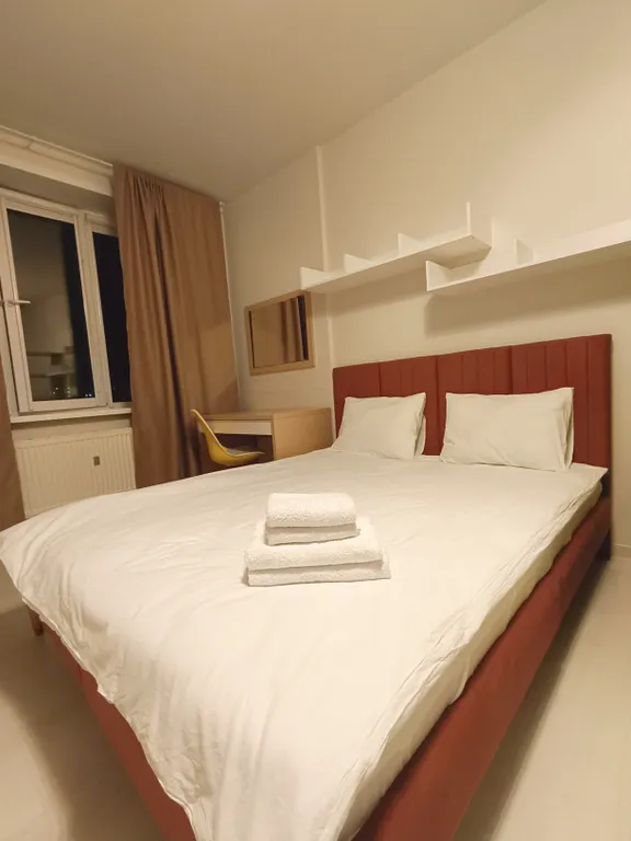 Просторная евро-двухкомнатная квартира в 10 минутах от центра