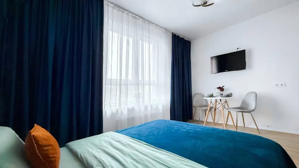 Современная студия для отдыха и командировки