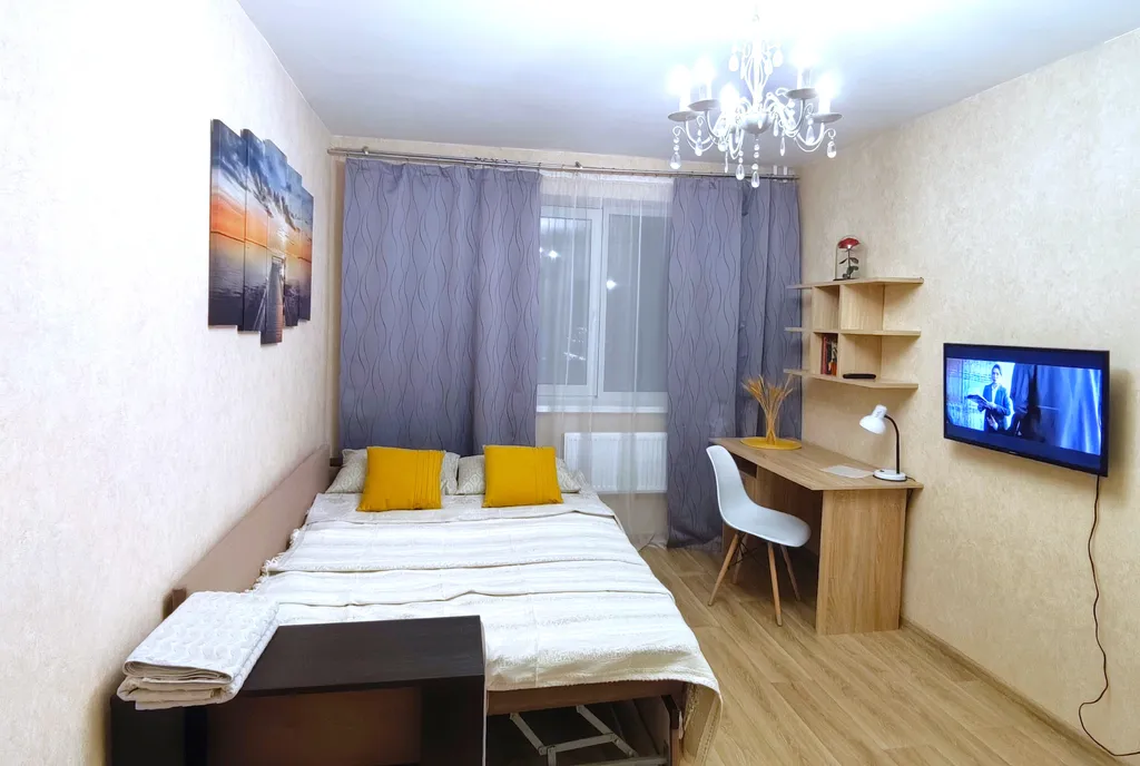 Уютная 1- комн. квартира рядом с метро Парнас — аренда посуточно в Парголово