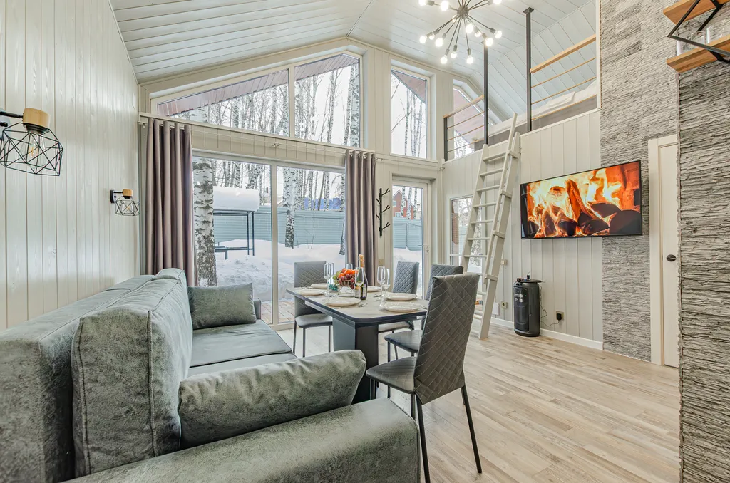 Коттедж Коттедж 56м2 в Казани в Лесу с Русской баней — Казань