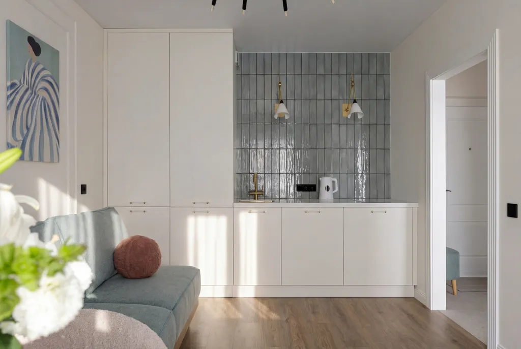 Квартира Квартира в мятных тонах у парка Краснодар с парковкой — Краснодар