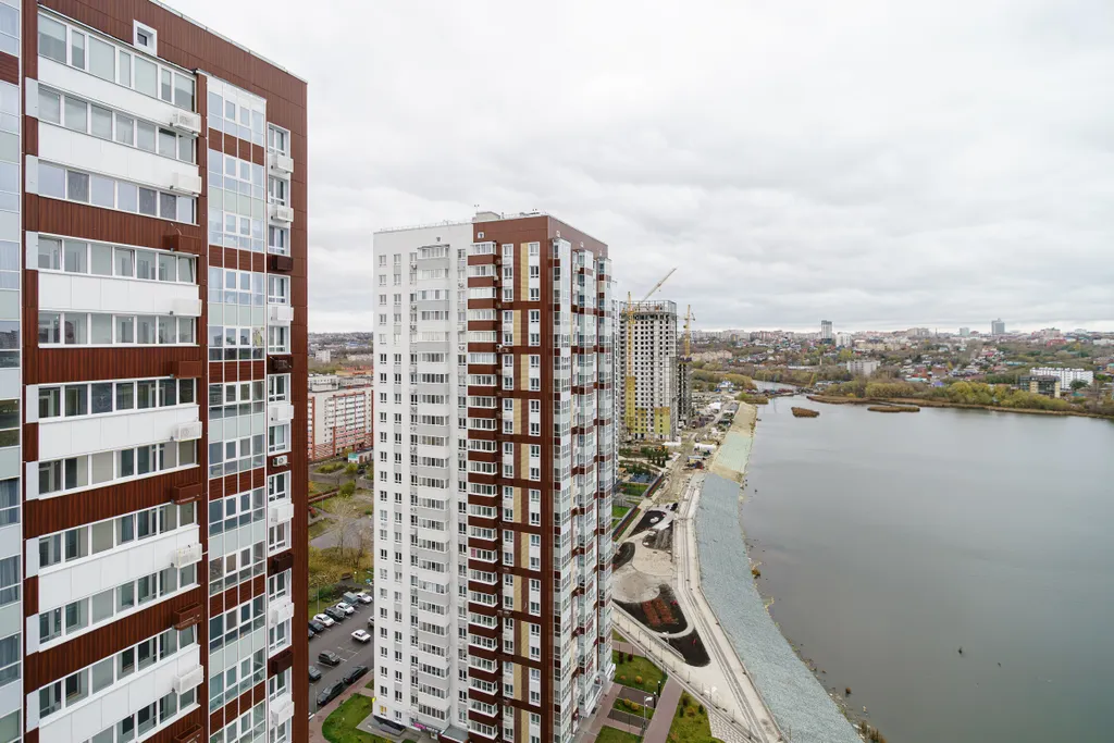 Апартаменты с панорамным видом на набережную реки