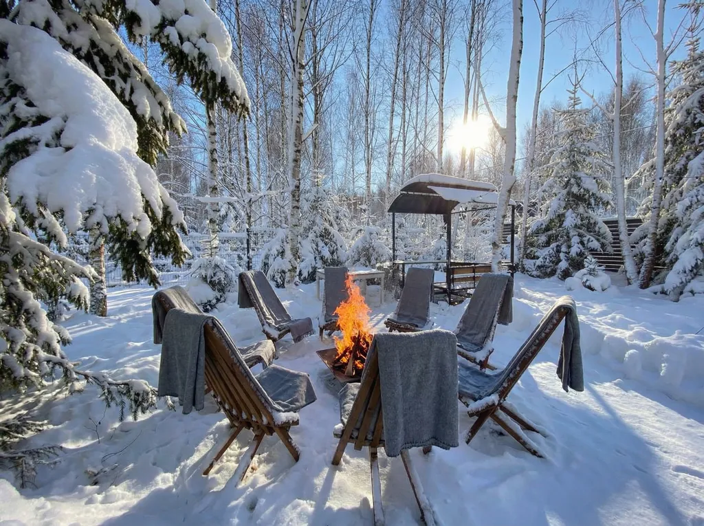 Частный коттедж №2 с баней и чаном