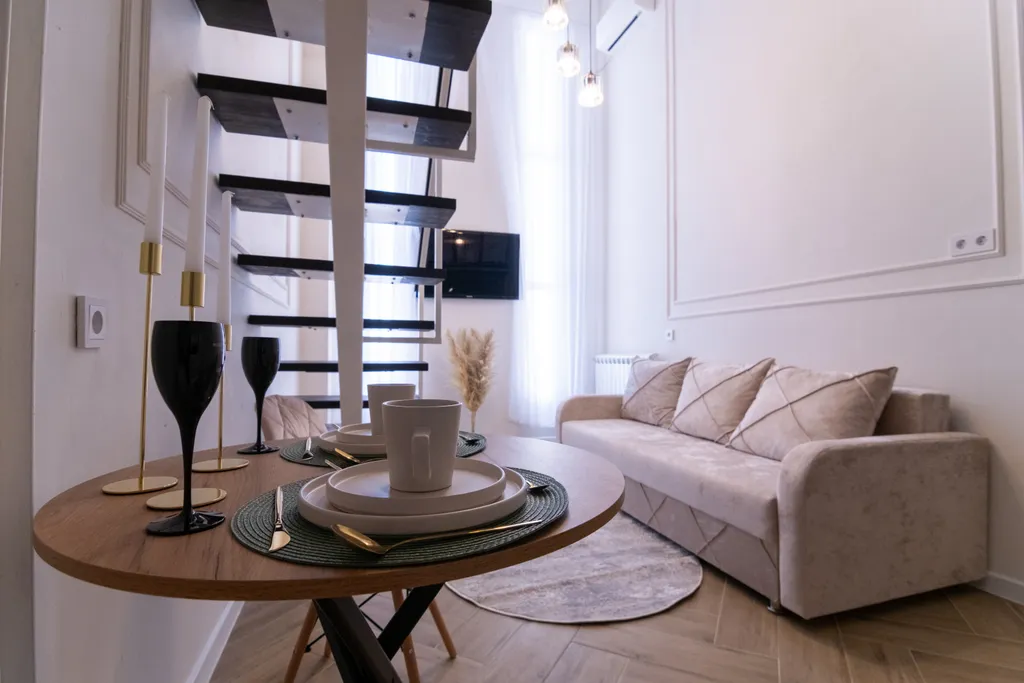 Двухуровневые апартаменты с трендовым ремонтом